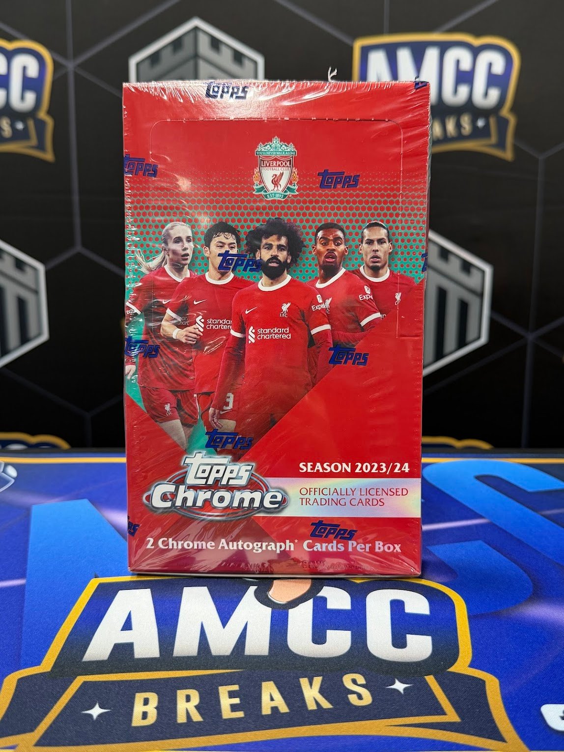 Topps Chrome Liverpool 2023-24 Hobby Box