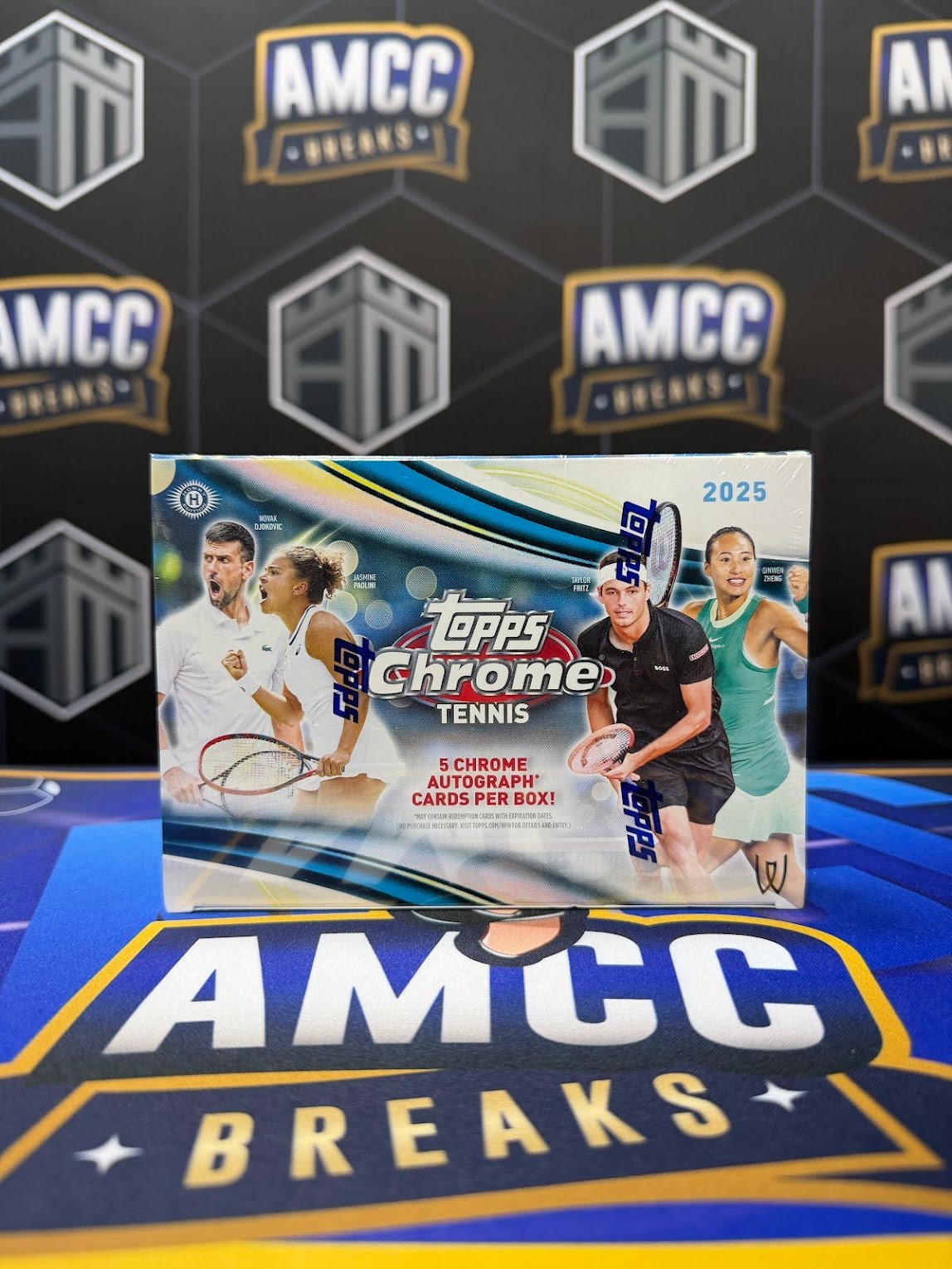 Topps Chrome Tennis 2025 Breakers Delight Box